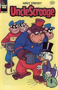 Uncle Scrooge (Walt Disney ) #206 GD ; Whitman | low grade comic Beagle Boys
