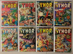 Thor lot #234-281 Marvel 1st Series 35 diff (average 5.0 VG/FN) (1975 to 1979)