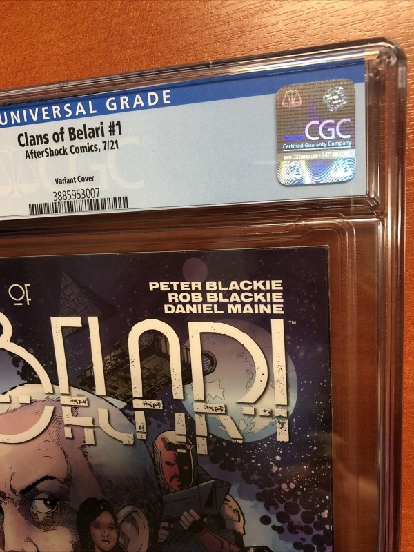 Clans Of Belari #1 (CGC 9.8) (2021) Variant Cover
