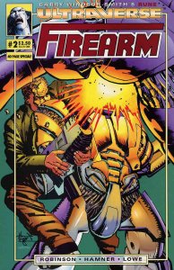 Firearm #2 VG ; Malibu | low grade comic Ultraverse James Robinson Chaykin Rune 