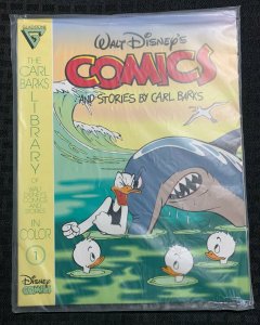 CARL BARKS LIBRARY Walt Disney's Comics & Stories #1 SEALED w/ Card / Fisherman