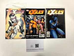 3 Exiles Marvel Comic Books # 16 17 18 Avengers Defenders Spiderman Thor 35 JS15