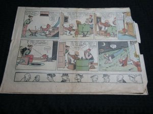 1921 July 31 WORLD HERALD Sunday Comic Section GD+ 2.5 4pgs Mutt & Jeff Mr & Mrs