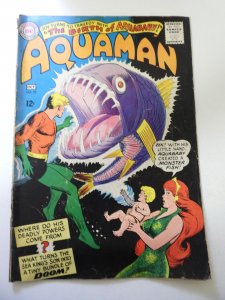 Aquaman #23 (1965) GD/VG Condition 1/2 spine split tape pull bc