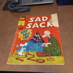 Sad Sack Comics #61 Harvey 1956 Silver Age george baker cartoon strip army laugh