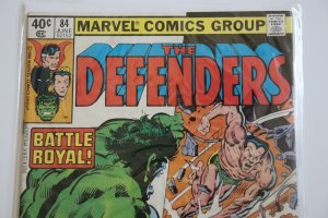 The Defenders #84 1st Battle of Namor & Black Panther Marvel Comics 1980