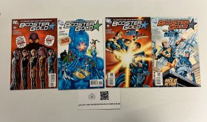 4 Booster Gold DC Comics Books #7 8 9 10 Johns Katz 65 JW14