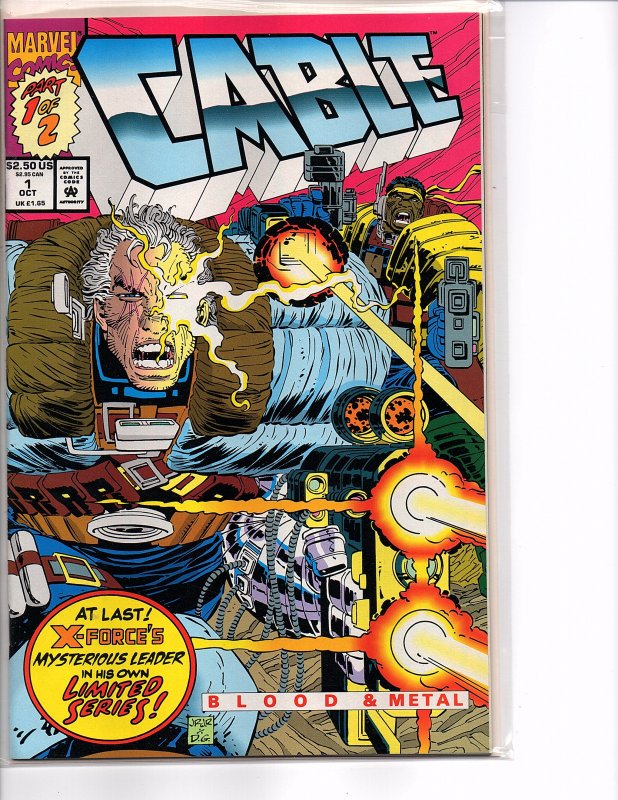 Marvel Comics Cable Blood & Metal  #1 & 2  NM