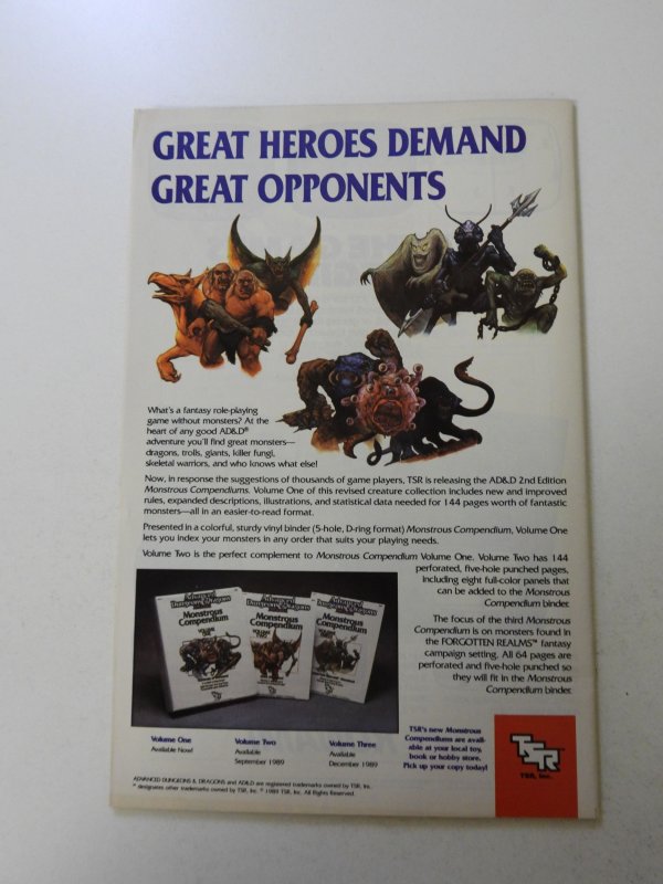 The Uncanny X-Men #251 (1989) VF condition