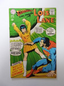 Superman's Girl Friend, Lois Lane #85 (1968) FN- condition