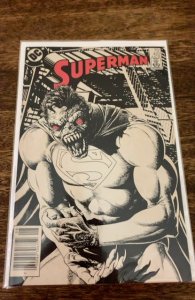 Superman #422 Newsstand Edition (1986)