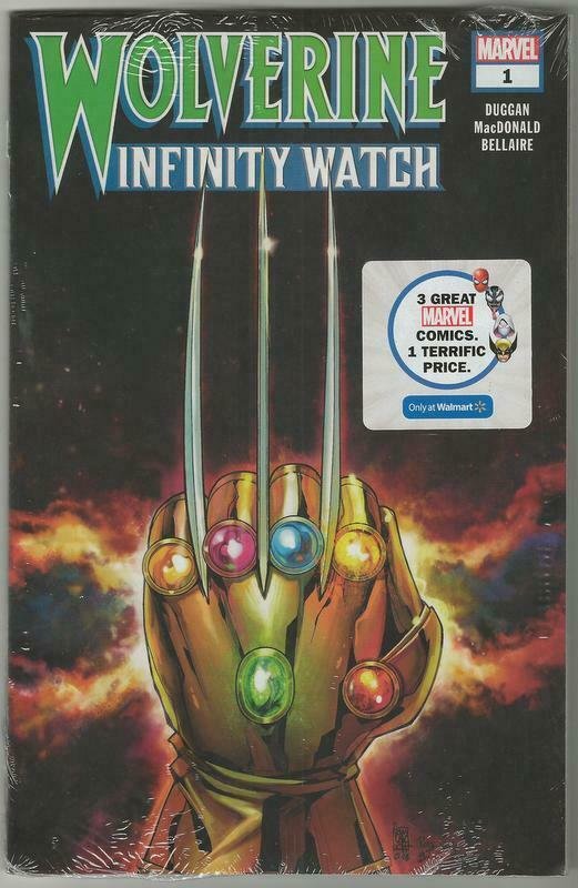 Wolverine Infinity Reloj #1 2020 producto exclusivo paquete de 3 de Marvel Comics 