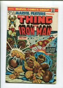 MARVEL FEATURE #12 (7.5) BITE OF THE BLOOD BROTHERS! 1973