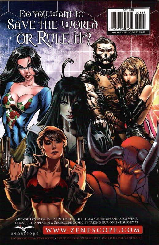 Salem's Daughter: The Haunting #3 (2011) Covers A & B. New