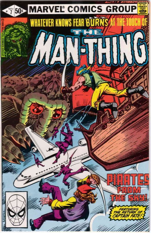 Man-Thing (2nd Series) #7 FN ; Marvel | Chris Claremont