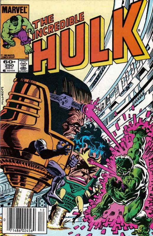 Incredible Hulk, The #290 VF/NM; Marvel | save on shipping - details inside