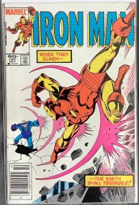 Iron Man #187 Newsstand Edition (1984, Marvel) NM+