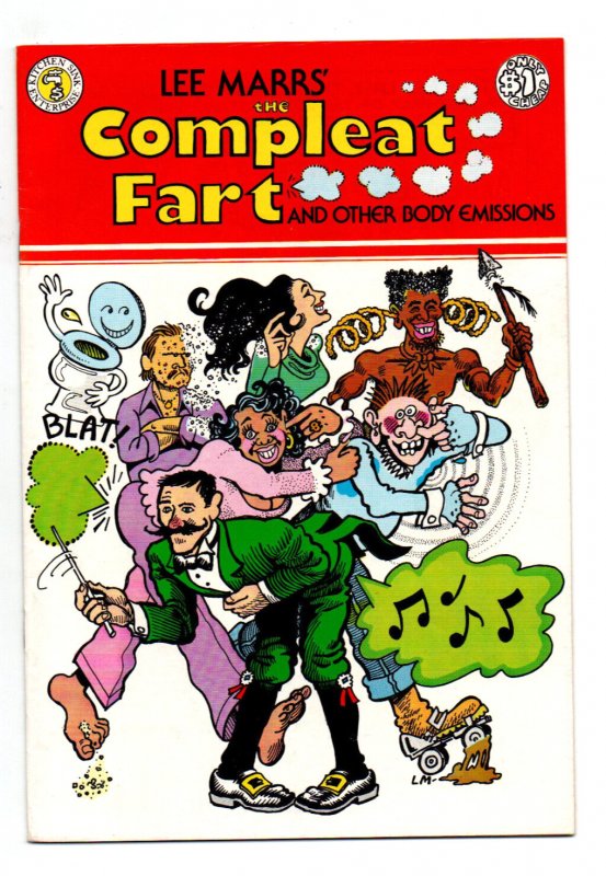 Compleat Fart #1 Lee Marrs - 1st Print - Underground - Kitchen Sink - 1976 - VF