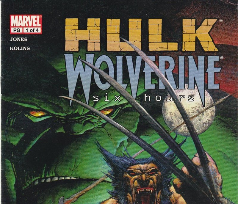 Hulk/Wolverine – Six Hours # 1,2,3,4 A Race against Time to save a life!