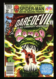Daredevil #177 VF/NM 9.0 Newsstand Variant