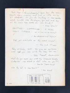 Jack Fear World Tour (1993) Cameos by Rorschach, Morpheus, Crow & Constantine