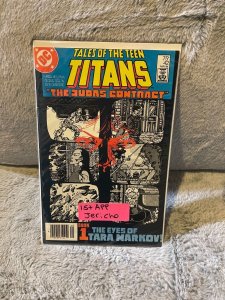 Tales of the Teen Titans #42 1984 1st Cameo Jericho 