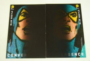 Convergence Blue Beetle #1-2 VF/NM complete series - both chip kidd variants set