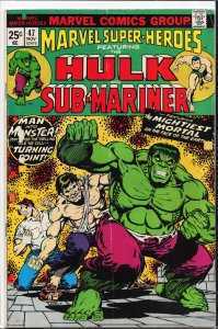 Marvel Super-Heroes #47 (1974) Hulk