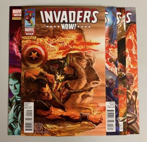 Invaders Now! #1-5 Set (Marvel/Dynamite 2010) Alex Ross Christos Gage (9.0) 