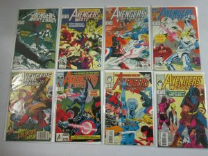 Avengers West Coast lot 50 different from #48-102 + Annuals 6.0 FN (1989-94)
