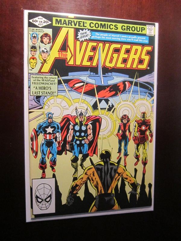 Avengers (1963 1st Series) #217 - VF - 1982 - DIR