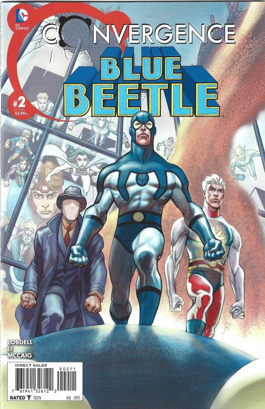 Convergence Blue Beetle #1 & 2 (2015) rsb1