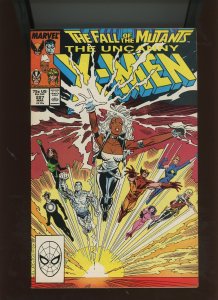 (1988) The Uncanny X-Men #227: COPPER AGE! KEY! ADVERSARY REVEALS FORM! (8.5)