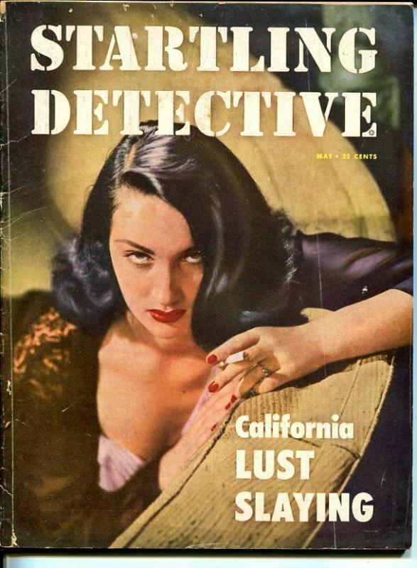 Startling Detective May 1952-True Crime Magazine-White Slave Killers