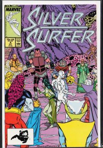 Silver Surfer #4 Direct Edition (1987) Silver Surfer