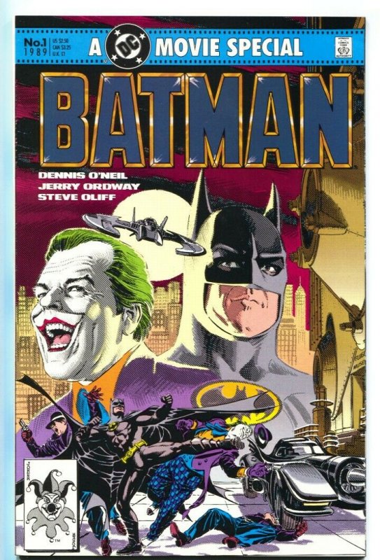 Batman: Official Motion Picture Adaptation 1989 - Joker origin  NM-