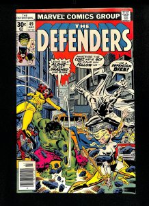 Defenders #49 Early Moon Knight Appearance!