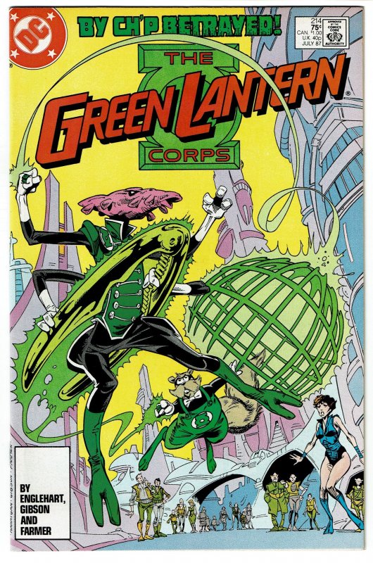 Green Lantern #214 (1st Series)   9.4 NM