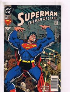 Lot of 9 Man of Steel DC Comics #30 38 39 40 41 42 43 44 45 46 Superman CB7