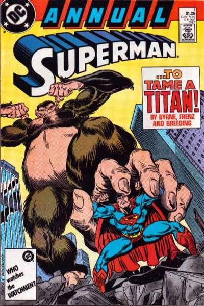 Superman (1987 series) Annual #1, VF (Stock photo)