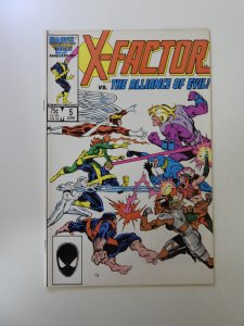 X-Factor #5 Direct Edition (1986) 1st cameo appearance Apocalypse VF condition