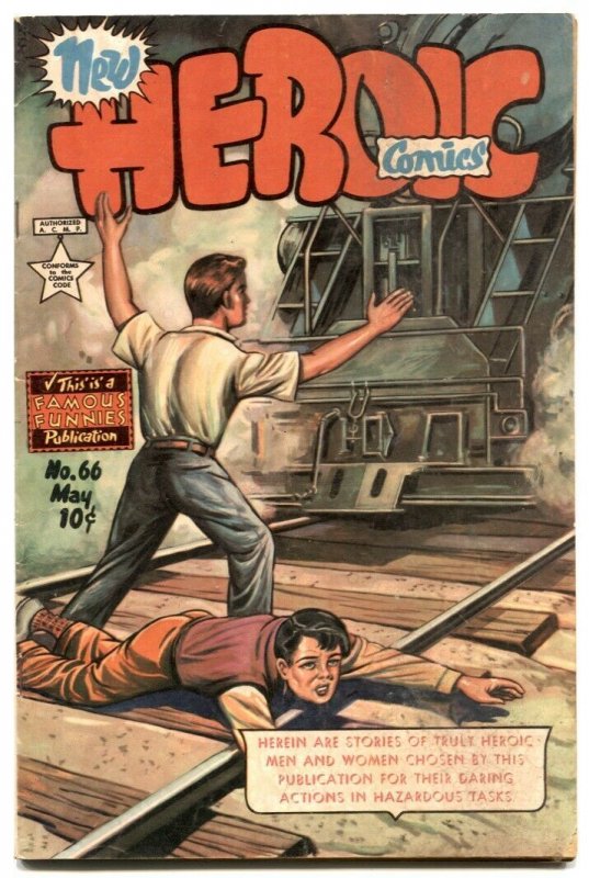 Heroic Comics #66 1951- FRAZETTA art- Golden Age VG/F