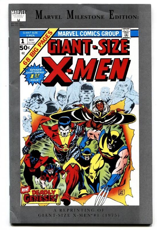 MARVEL MILESTONE EDITION: Giant-Size X-MEN #1 comic book-FIRST New X-MEN-1992