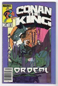 Conan the King #23 Newsstand Edition (1984)