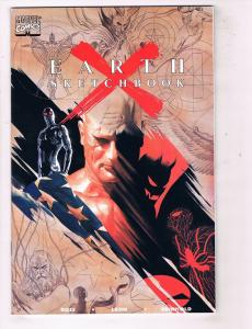 Earth X Sketchbook #1 VF/NM Marvel Comics Comic Book JLA 2009 DE46