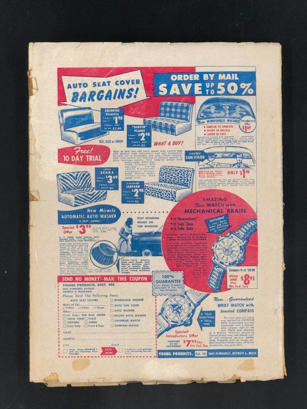 Range Riders Western #3 (1952) FR Featuring Steve Reeves