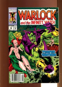 Warlock Infinity Watch #12 - SIGNED BY TOM RANEY/KEITH WILLIAMS! (7.0) 1993