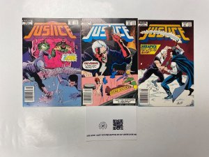 3 Justice MARVEL comic book #29 30 31 46 KM9