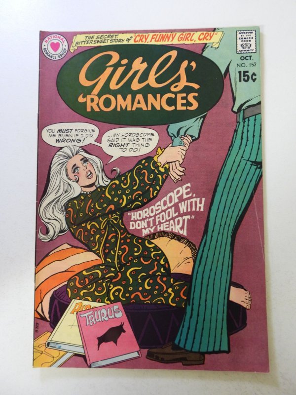 Girls' Romances #152 (1970) FN+ condition