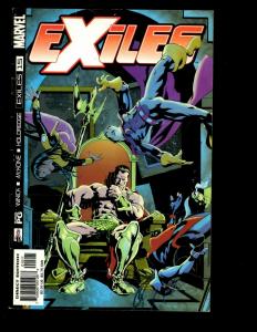 Lot Of 12 Exiles Marvel Comics # 15 16 17 18 19 20 21 22 23 24 25 26 X-Men EK10 